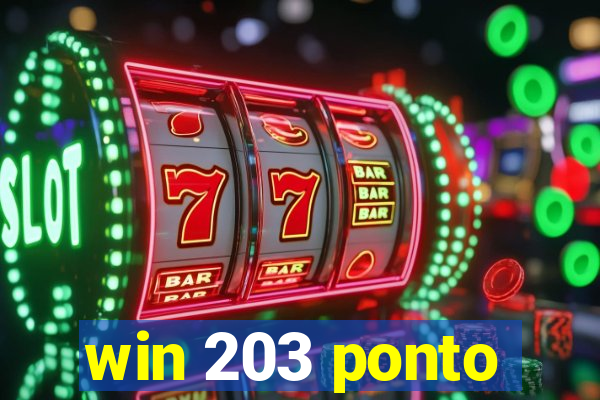 win 203 ponto